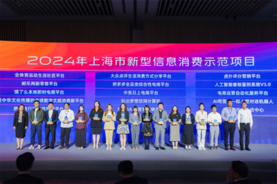 玩出夢想科技榮獲“2024年上海市新型信息消費示范項目”，助力上海技術服務升級